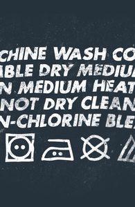Care Instructions 02: Guys Pima Tank
