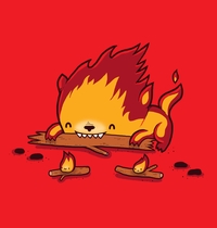 His Burn is Worse than his Bite t-shirt design
