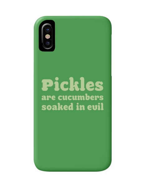 Pickles are cucumbers soaked in evil Hero Shot