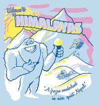 Himalayas Souvenir Tee t-shirt design