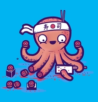 Octosushi t-shirt design