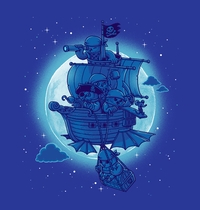 Pirate Owls t-shirt design