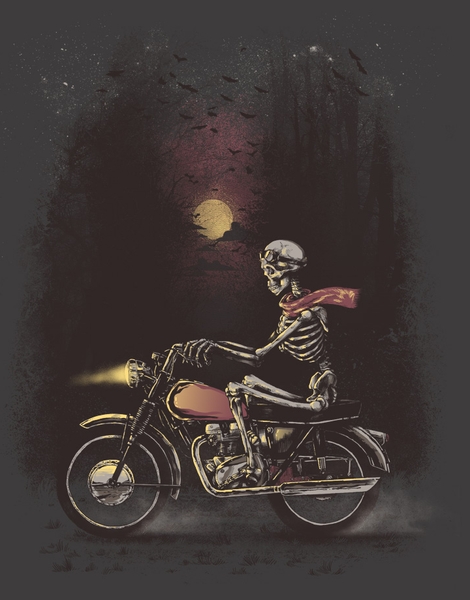 Death Rides in the Night Hero Shot