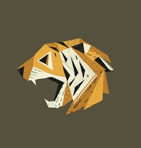 Paper Tiger Ross Bruggink t-shirt design