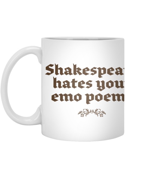 Shakespeare hates your emo poems Hero Shot