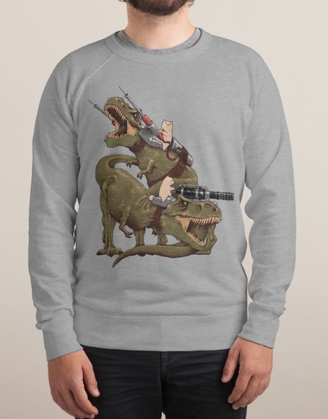 Cats Riding T-Rexs! Hero Shot