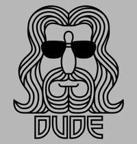 The Dude t-shirt design