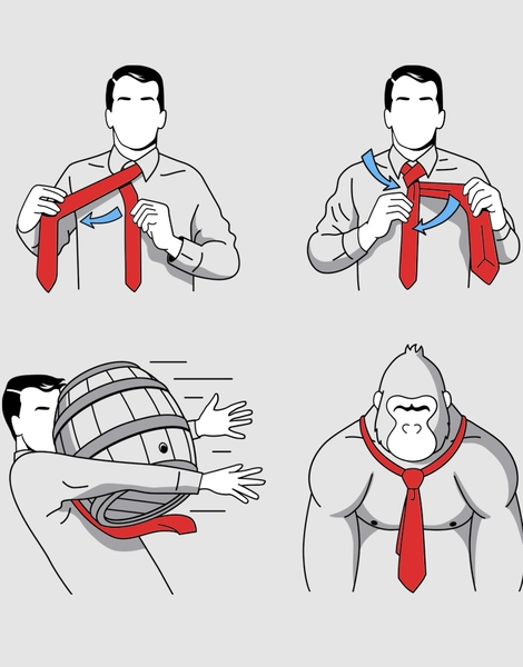 How to Tie a Tie Hero Shot