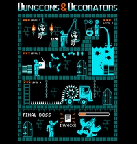 Dungeons Decorators t-shirt design