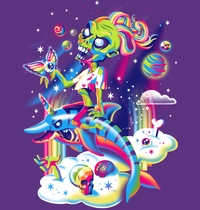 Rainbow Apocalypse t-shirt design