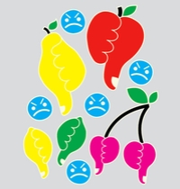 Fruit of the Negativitree t-shirt design