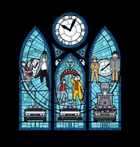The Prophecy of the Great St Scott t-shirt design