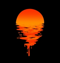 Sunset 6 t-shirt design