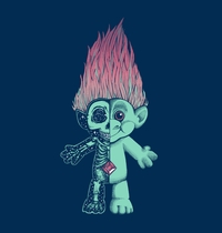 Anatomy of a Troll t-shirt design