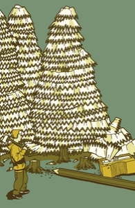 Pencil Forest