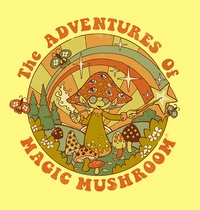 Magic Mushroom t-shirt design
