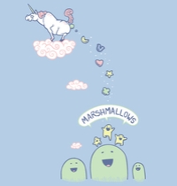 Marshmallow Factory t-shirt design