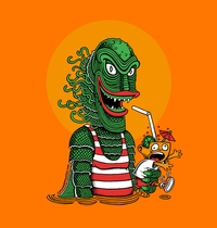 Creature Cocktail t-shirt design