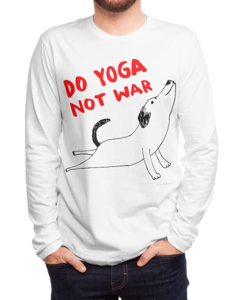 Do Yoga Not War Dog Hero Shot