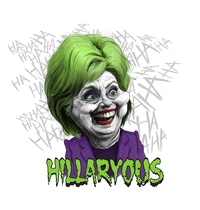 Hillaryous t-shirt design