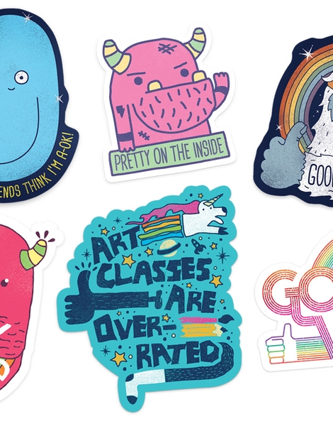 Sticker Pack - Beanepod Hero Shot