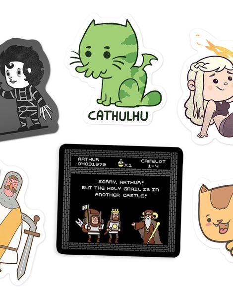 Sticker Pack - queenmob Hero Shot