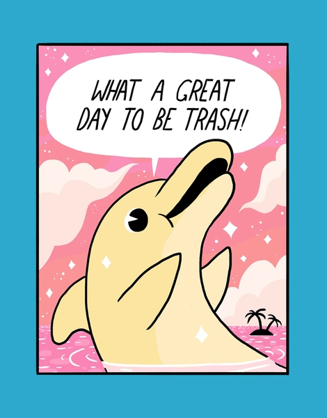 Trash Dolphin Hero Shot