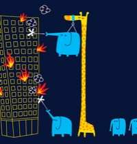 The Day The Fire Brigade Went On Strike t-shirt design