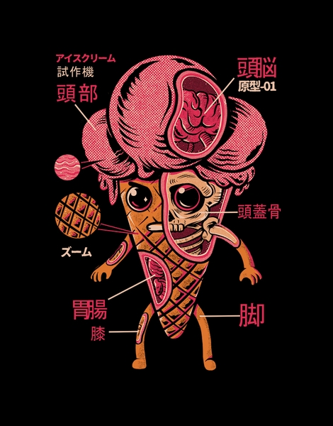 Ice Cream Kaiju Hero Shot