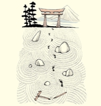 Zen Gardens Make Me Angry t-shirt design