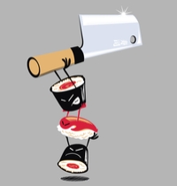 Revenge Of The Sushi t-shirt design