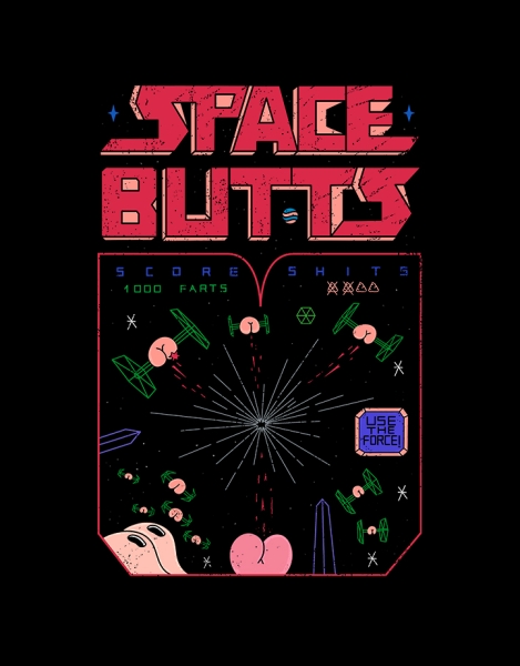 Space Butts Hero Shot