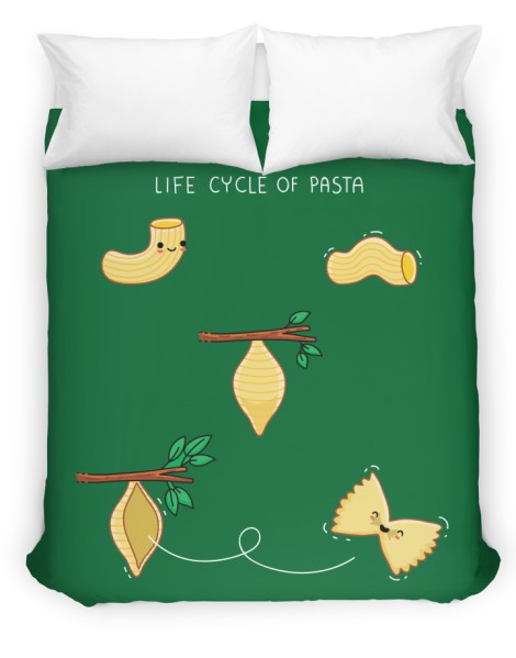 Life cycle of pasta Hero Shot
