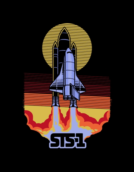 STS-1 (Black Variant) Hero Shot