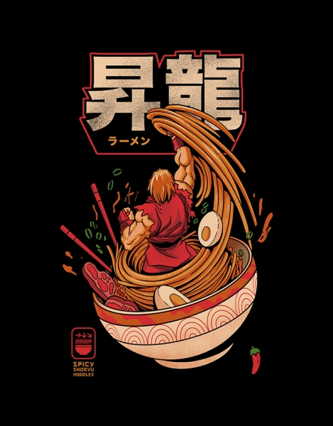 Spicy Shoryu Noodles Hero Shot