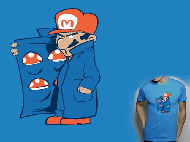 mushroom dealer by pandaluna on Threadless