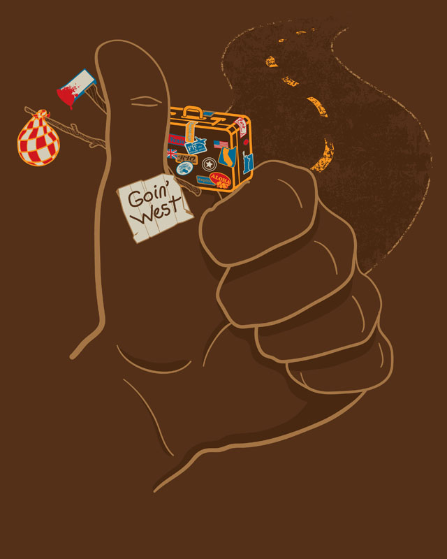 Score Hitchhiker's Thumb by Luke... on Threadless